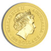 2007 1 oz Australia Gold Lunar Pig BU - Series I - Image 2