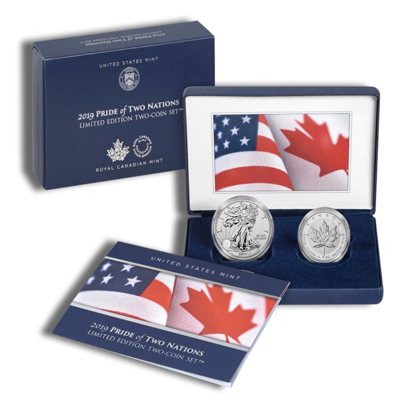 2019 Pride of Two Nations Two-Coin Set (Eagle & Maple)
